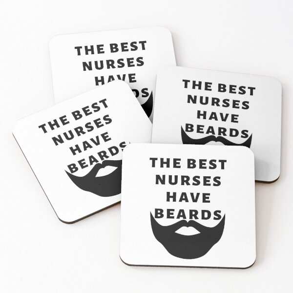 Item preview, The Best Nurses have Beards With Beard designed and sold by Indra Agrawal.