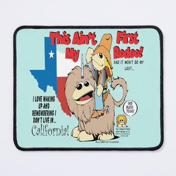 Item preview, Rodeo Cow Girl - Texas vs California- Waking up designed and sold by Bruce Ingrassia.