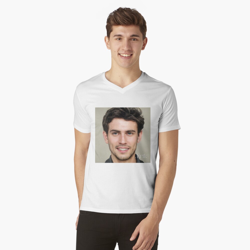 Item preview, V-Neck T-Shirt designed and sold by RockWinterRec.