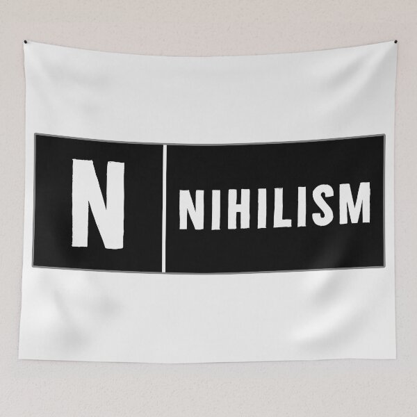 Item preview, Rated "N" for Nihilism | Nihilism Rating Sticker designed and sold by PhilosophyWear.