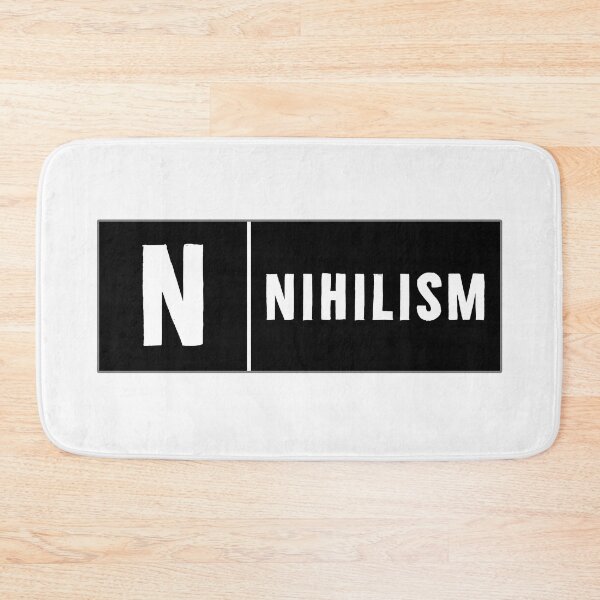 Item preview, Rated "N" for Nihilism | Nihilism Rating Sticker designed and sold by PhilosophyWear.