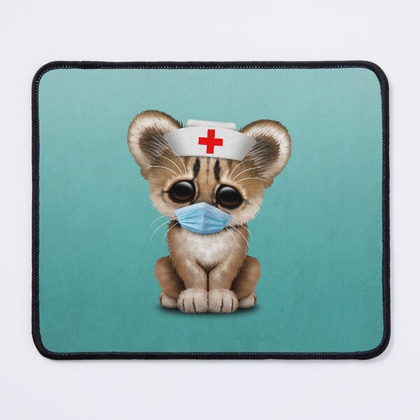 Item preview, Cute Cougar Cub Nurse designed and sold by JeffBartels.