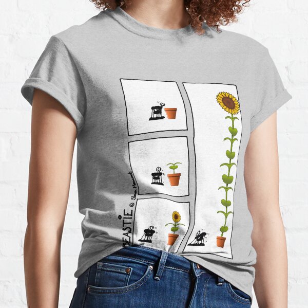 Beastie grows a Sunflower Classic T-Shirt