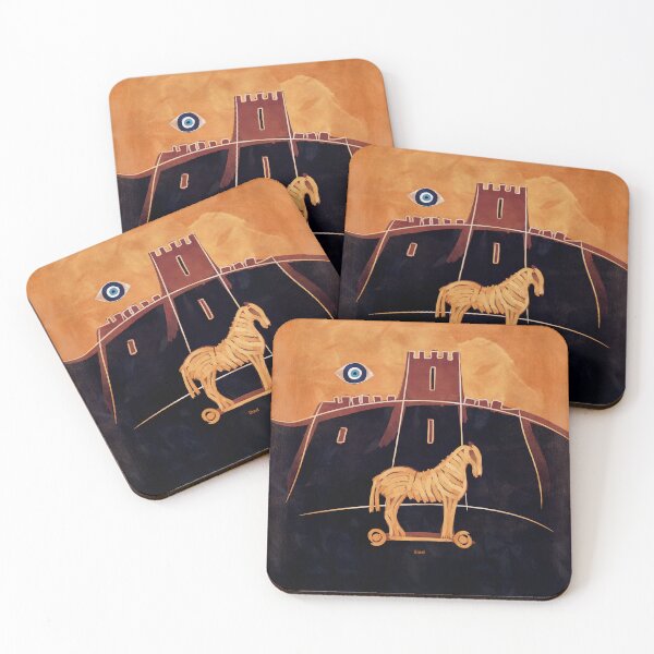 Item preview, Iliad - Homer, Greek Literature Art for Book Lovers designed and sold by RedHillPrints.