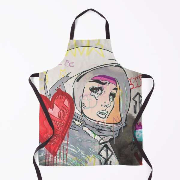 Item preview, Astronaut girl | Pop Graffiti | Street-art aesthetics designed and sold by CiceroSpin.