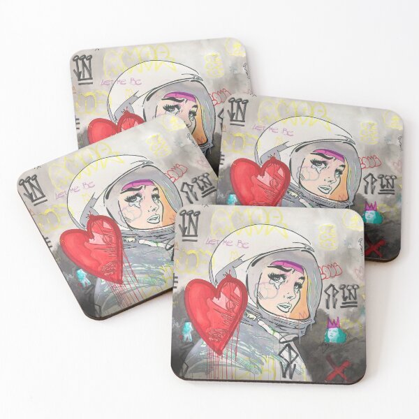 Item preview, Astronaut girl | Pop Graffiti | Street-art aesthetics designed and sold by CiceroSpin.