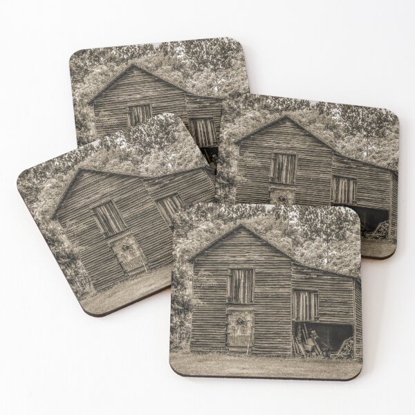 Item preview, Barn: Vintage (Sepia) designed and sold by Susan  Nixon.