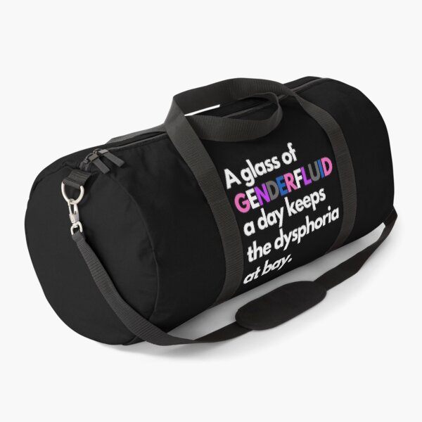 Item preview, A glass of genderfluid a day keeps the dysphoria at bay designed and sold by ray-designs-.