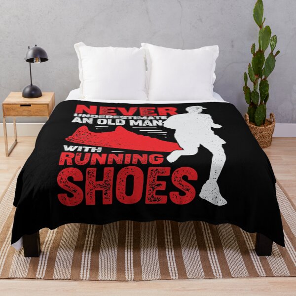 Item preview, Never Underestimate An Old Man With Running Shoes designed and sold by Marcid95.