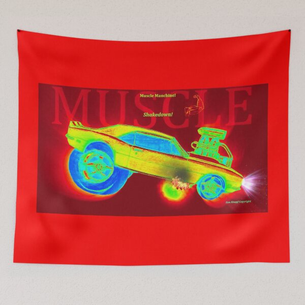 Item preview, Muscle cars //      Shakedown!  //           Muscle Machine! designed and sold by Imagin8er.