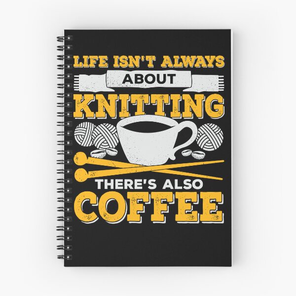 Item preview, Knitting Coffee Lover Knitter Gift  designed and sold by Marcid95.