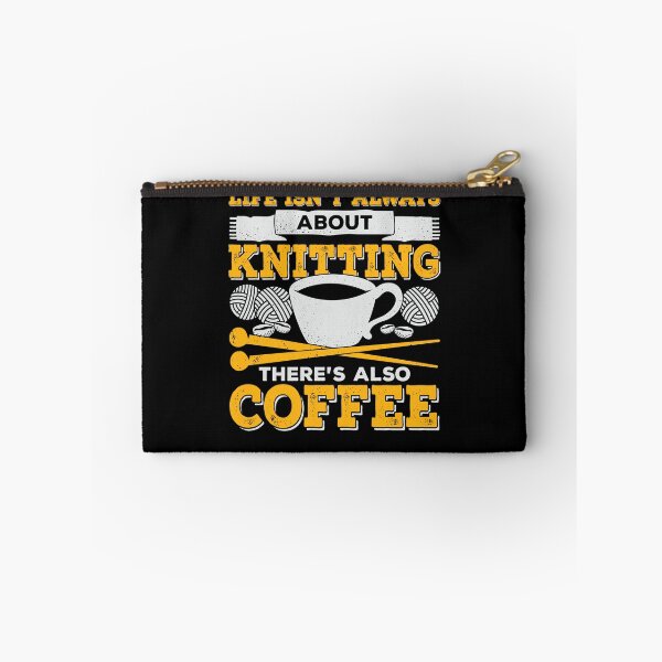 Item preview, Knitting Coffee Lover Knitter Gift  designed and sold by Marcid95.
