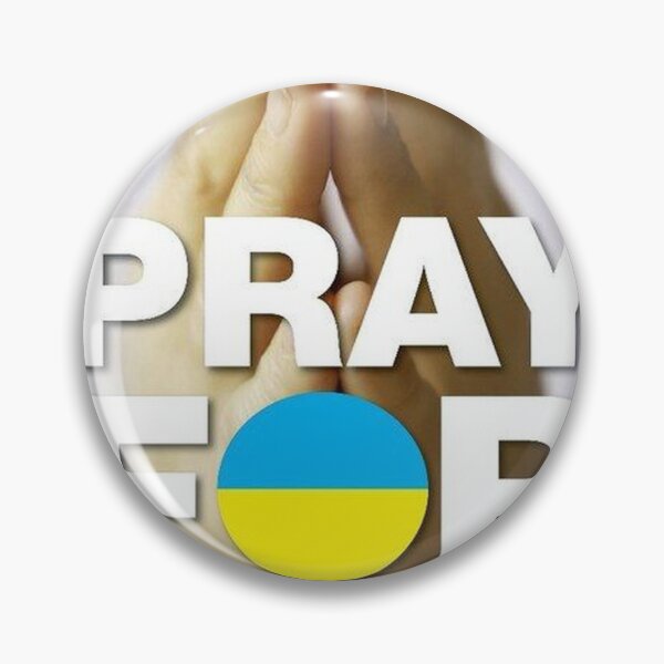 Item preview, prayforukraine sticker designed and sold by Fiicha.