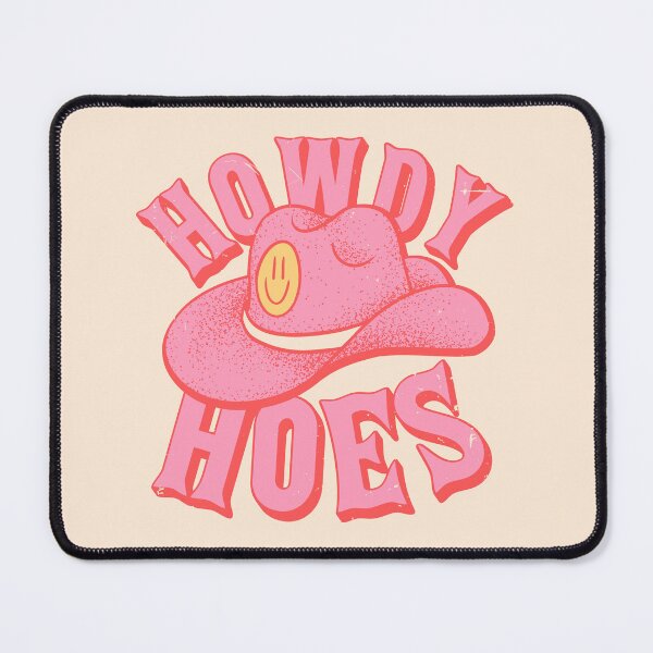 Item preview, Howdy Hoes | Pink Cowboy Cowgirl Rodeo Hat Preppy Aesthetic | MEME HOWDY Y'ALL | White Background designed and sold by PEARROT.