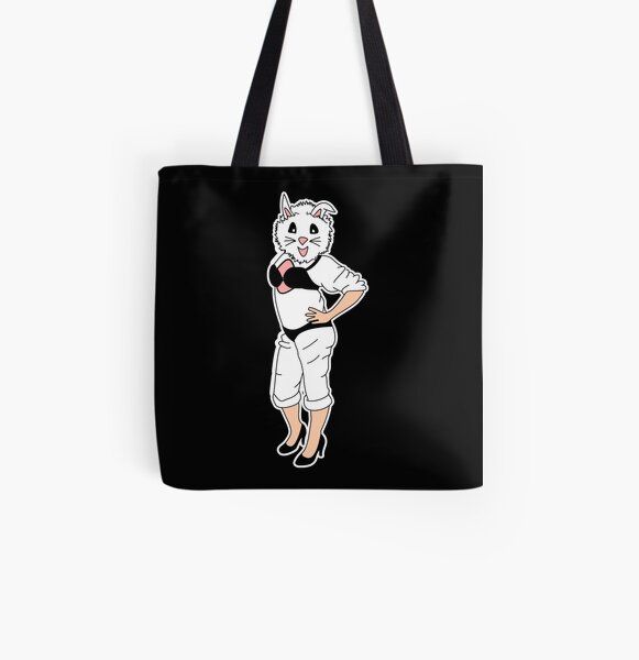 Bunny Girl All Over Print Tote Bag