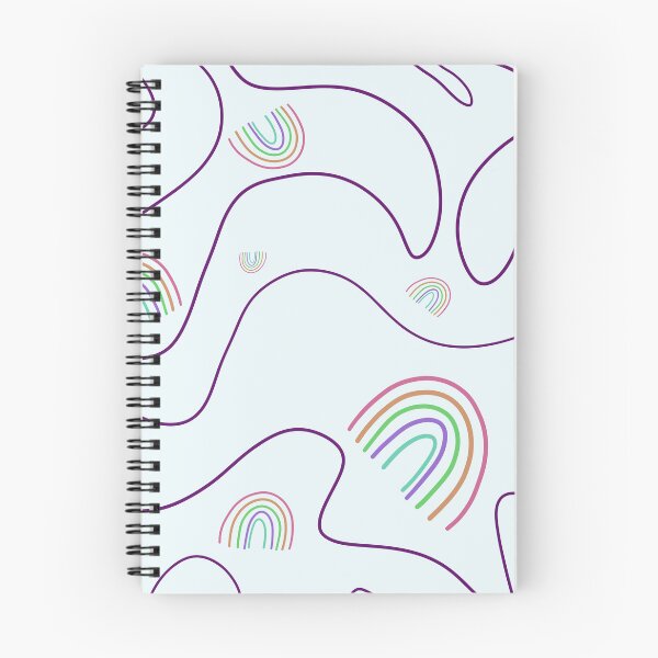 Item preview, Rainbow Line Art Collage designed and sold by MixinMadness.