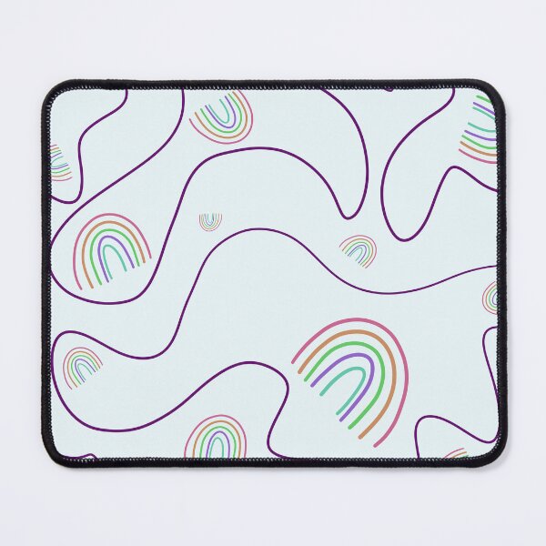 Item preview, Rainbow Line Art Collage  designed and sold by MixinMadness.