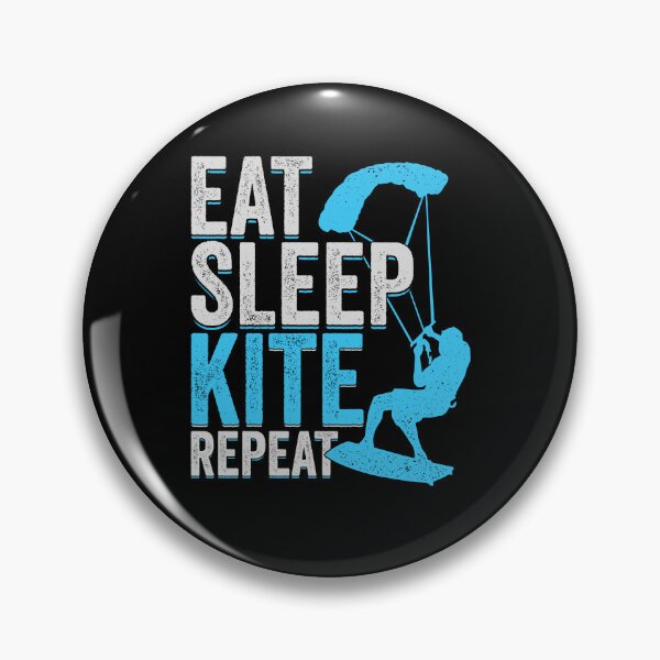 Item preview, Eat Sleep Kite Repeat Kitesurfing Kitesurfer Gift designed and sold by Marcid95.