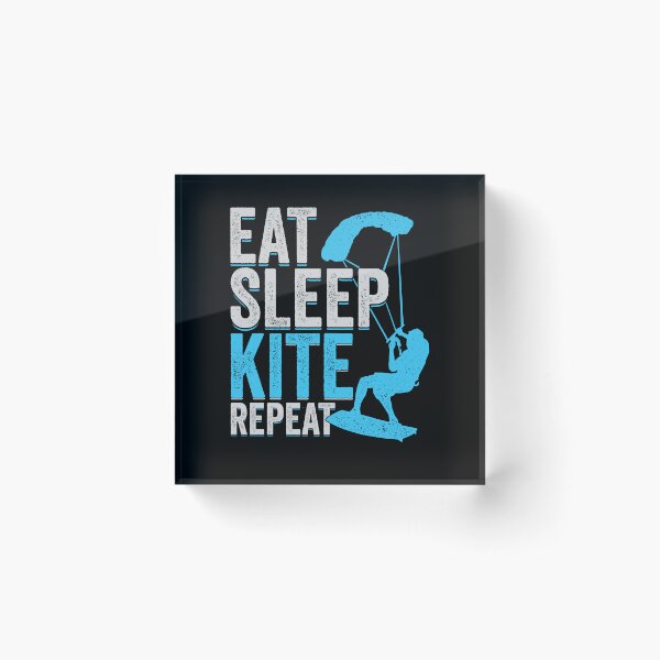 Item preview, Eat Sleep Kite Repeat Kitesurfing Kitesurfer Gift designed and sold by Marcid95.
