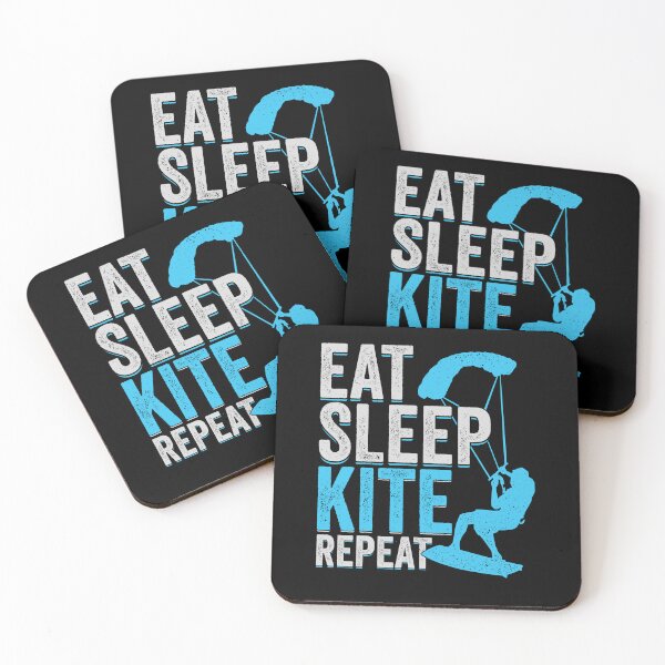 Item preview, Eat Sleep Kite Repeat Kitesurfing Kitesurfer Gift designed and sold by Marcid95.