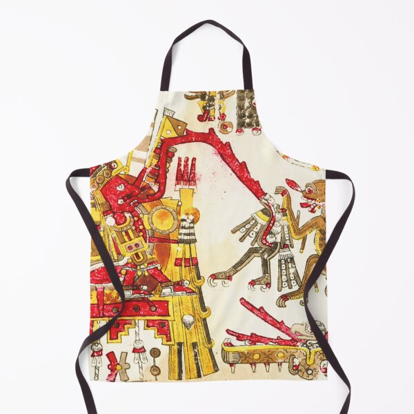 Item preview, Aztec Sun God Tonatiuh Print designed and sold by Vicky Brago-Mitchell®.