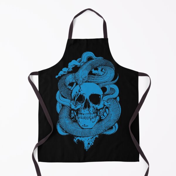 Item preview, Blue snake hug skull designed and sold by Proud Pro Gifts.
