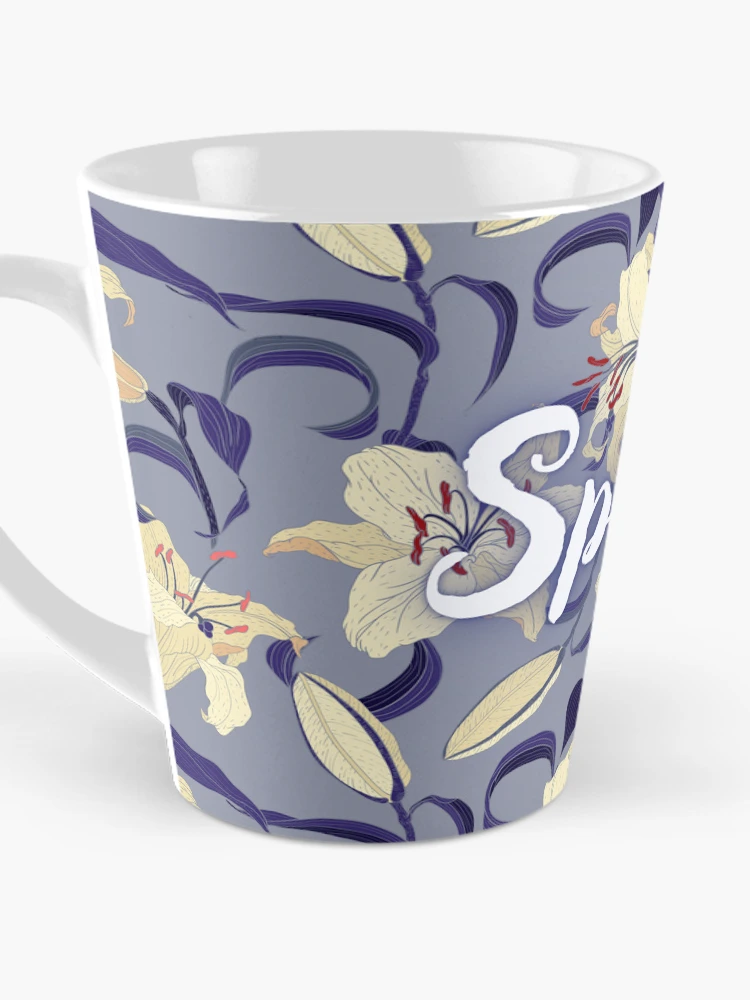 Thumbnail 3 of 4, Coffee Mug, Spring Pattern designed and sold by RedTomasB.