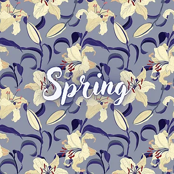 Artwork thumbnail, Spring Pattern by RedTomasB