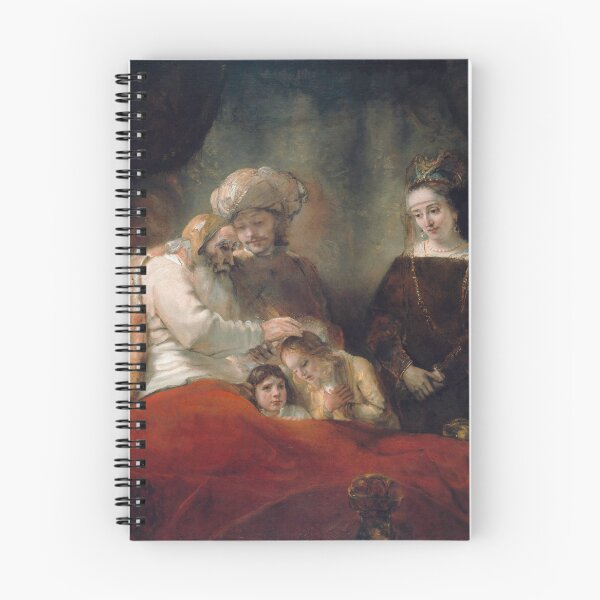Item preview, Jacob Blessing the Sons of Joseph (1656) by Rembrandt designed and sold by Shalone Cason.