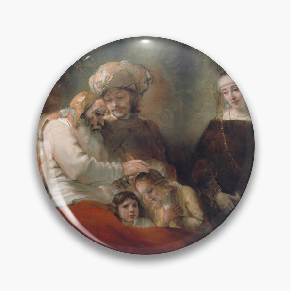 Item preview, Jacob Blessing the Sons of Joseph (1656) by Rembrandt designed and sold by Shalone Cason.