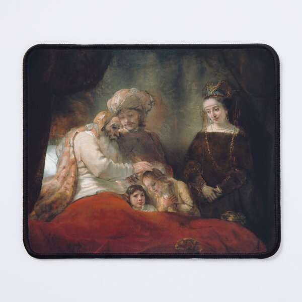 Item preview, Jacob Blessing the Sons of Joseph (1656) by Rembrandt designed and sold by Shalone Cason.