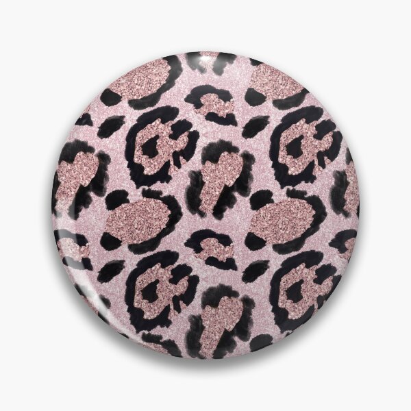 Item preview, Rose Gold Leopard Print Pattern designed and sold by HappyLifeCreate.