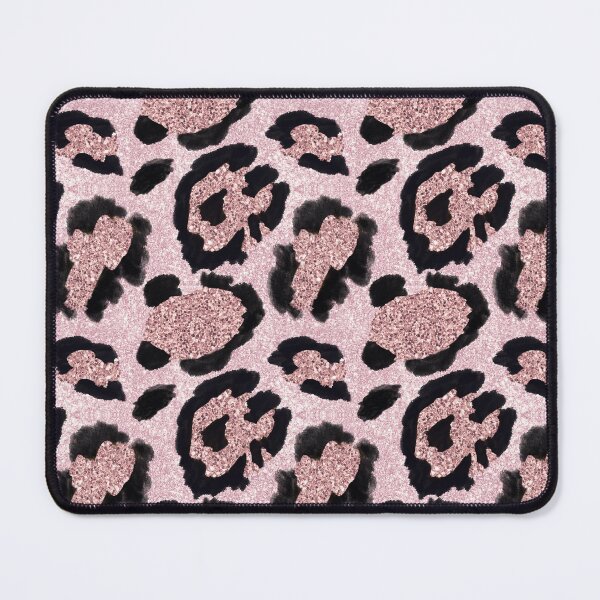 Item preview, Rose Gold Leopard Print Pattern designed and sold by HappyLifeCreate.