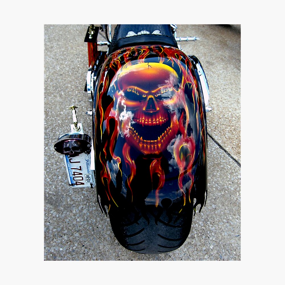 Harley Custom Paint Job Tote Bag for Sale by quin10