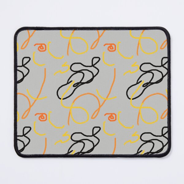 Item preview,  Orange, yellow and black scribbles design  designed and sold by BlackAlchemy2.