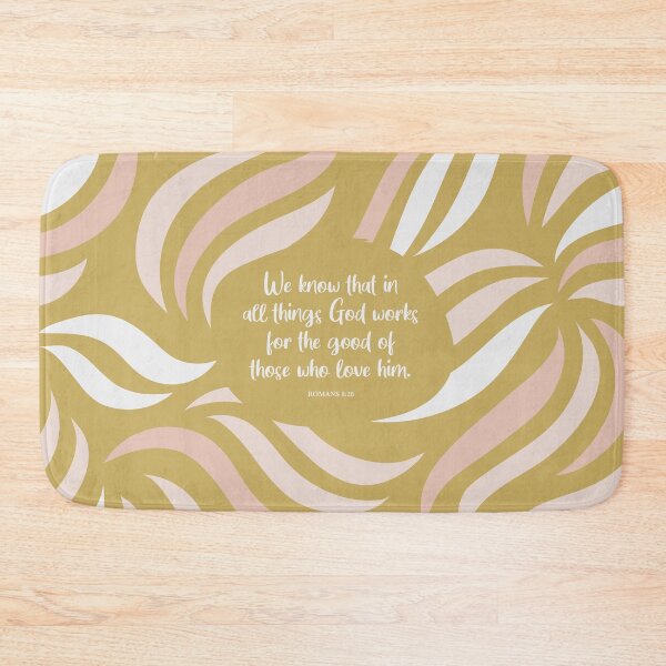 Item preview, God works for the good of those who love him - Romans 8:28 designed and sold by StudioCitrine.
