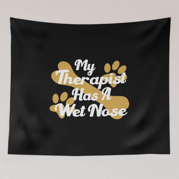 Item preview, Dog Pet Gifts - My Therapist Has A Wet Nose designed and sold by bahdsgraphic.