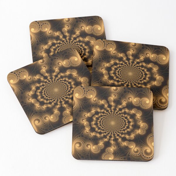 Item preview, Golden Spirals designed and sold by Missy Gainer.