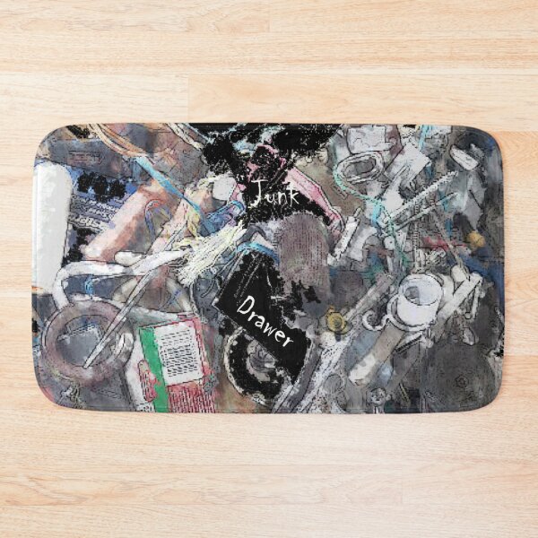 Item preview, Junk Drawer in watercolour designed and sold by qlajt.