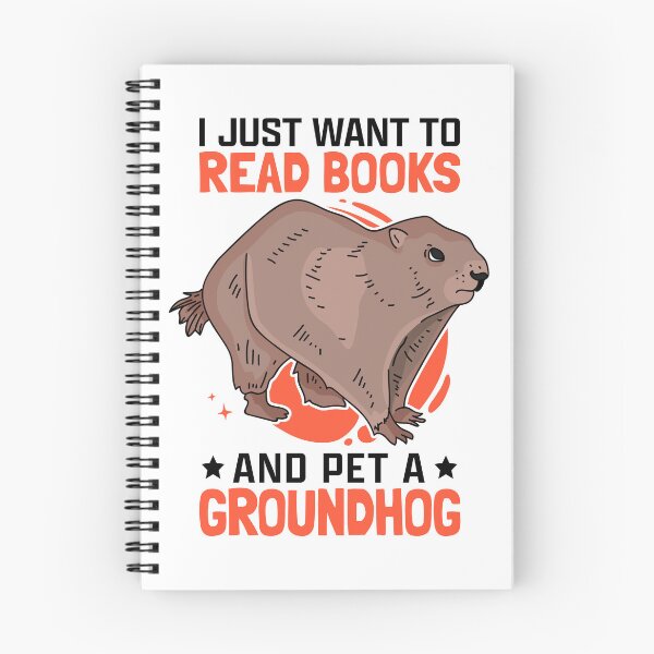 Item preview, Marmot and books Ground squirrel Munggen designed and sold by madgrfx.