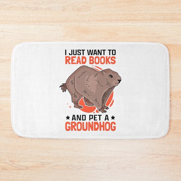 Item preview, Marmot and books Ground squirrel Munggen designed and sold by madgrfx.