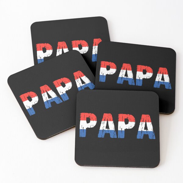 Item preview, Netherlands Papa Dad Father Dutch Flag designed and sold by Nirvanibex.