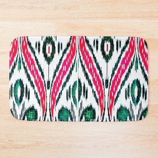 Item preview, Uzbek Ikat floral designs ikat patterns, Uzbek Ikat designs designed and sold by LeFabriqueOuz.
