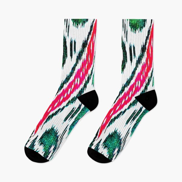 Artikelvorschau, Usbekische Ikat-Blumenmuster, Ikat-Muster, usbekische Ikat-Designs entworfen und verkauft von LeFabriqueOuz.