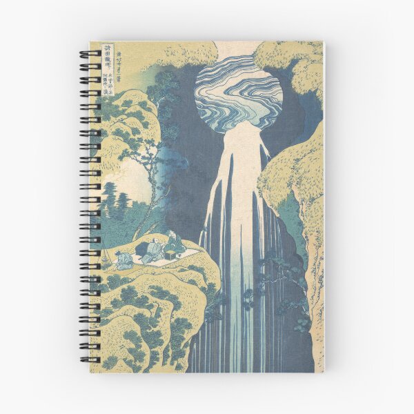 Item preview, The Amida Falls in the Reaches of the Kisokaido Road - Katsushika Hokusai Enhanced Reproduction designed and sold by molamode.