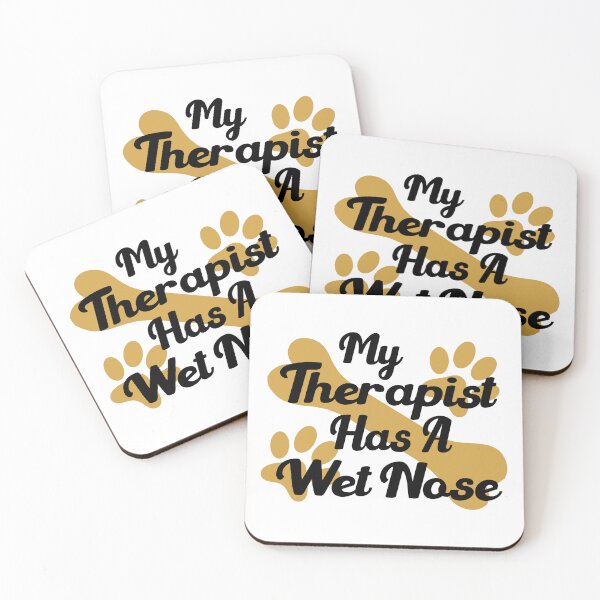 Item preview, Dog Pet Gifts - My Therapist Has A Wet Nose designed and sold by bahdsgraphic.