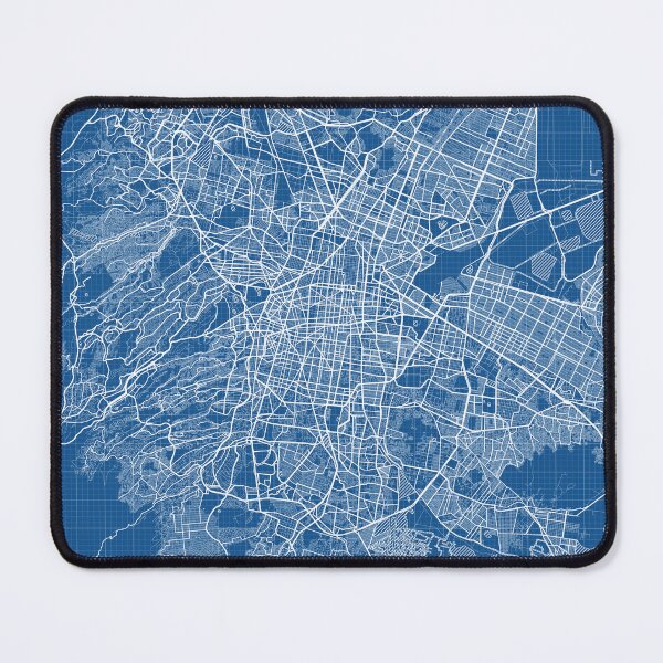 Item preview, Mexico City Map - Blueprint designed and sold by deMAP.