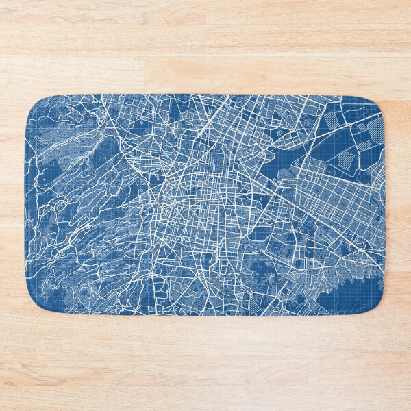Item preview, Mexico City Map - Blueprint designed and sold by deMAP.