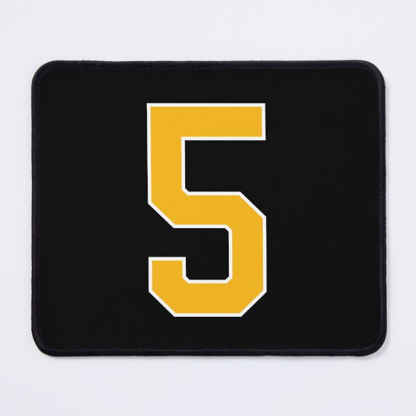 Item preview, Yellow Number 5 lucky sports jersey five designed and sold by HeavyStyle.