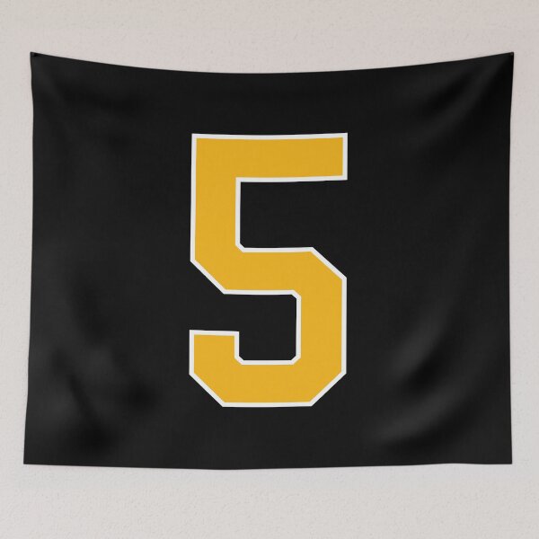 Item preview, Yellow Number 5 lucky sports jersey five designed and sold by HeavyStyle.